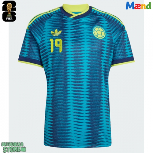 Colombia Rafael Santos Borre #19 Replika Udebanetrøje VM 2026 Kortærmet